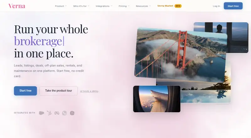The Verna homepage