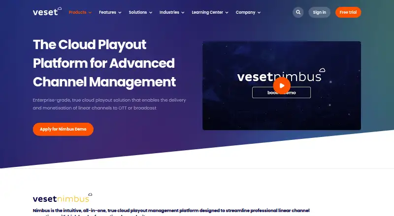 Veset Nimbus's website