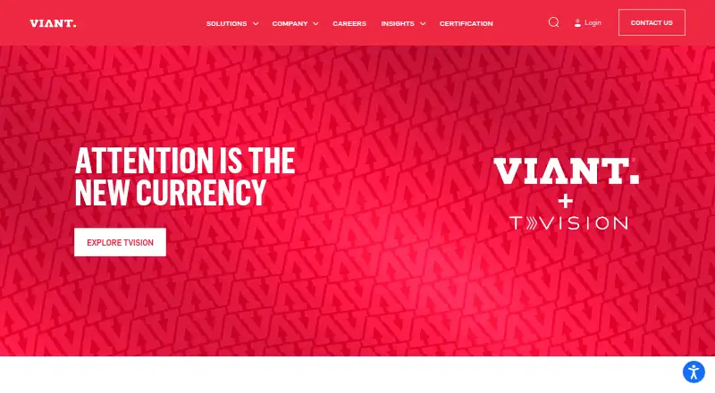 Viant DSP's website