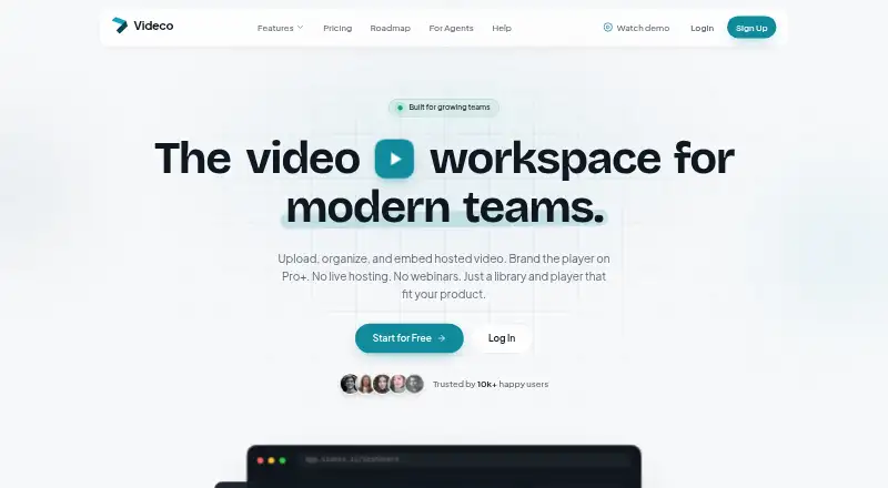 Videco's website