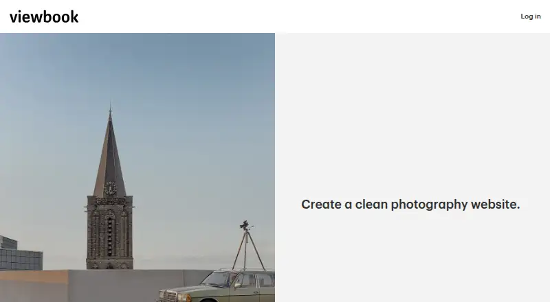 The Viewbook homepage