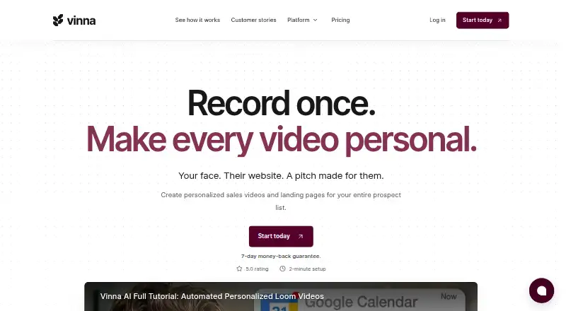 Vinna's website