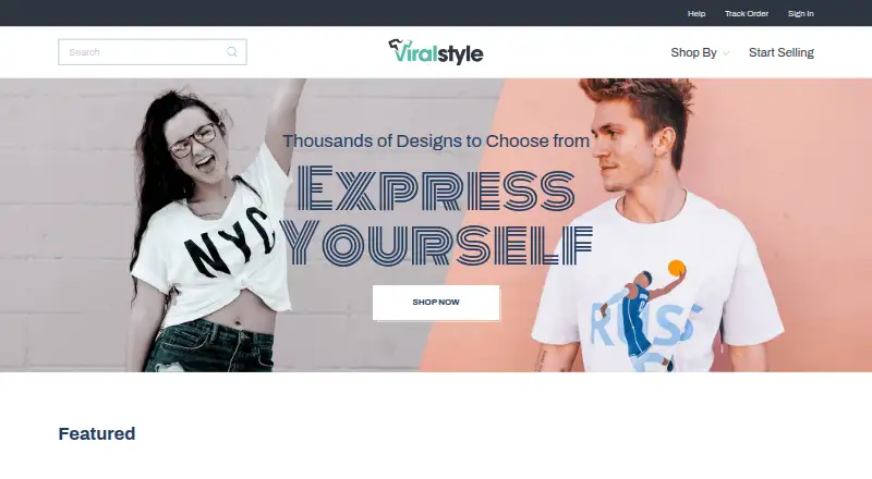 Viralstyle's website