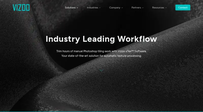 The Vizoo xTex homepage