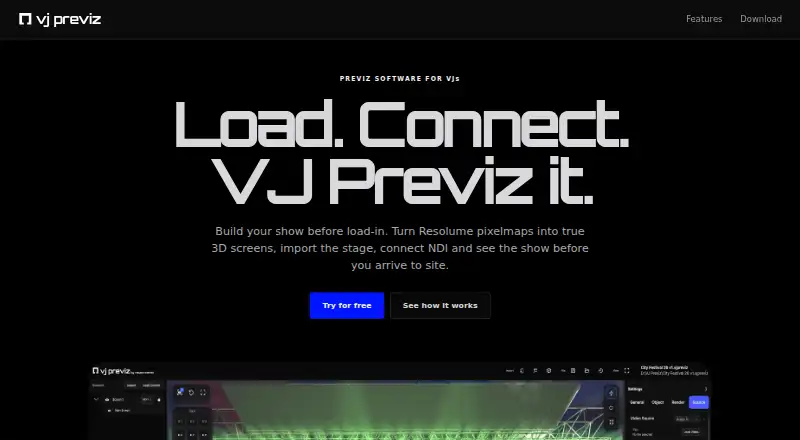 VJ Previz's website