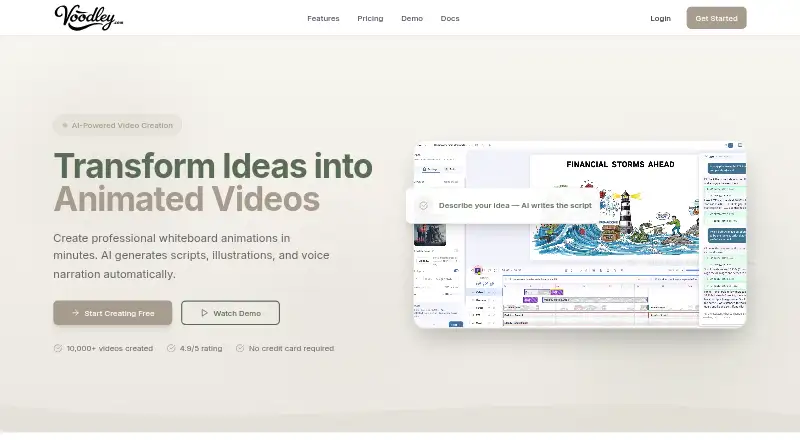 Voodley's website