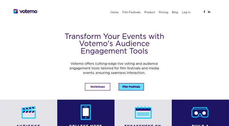 Votemo's website