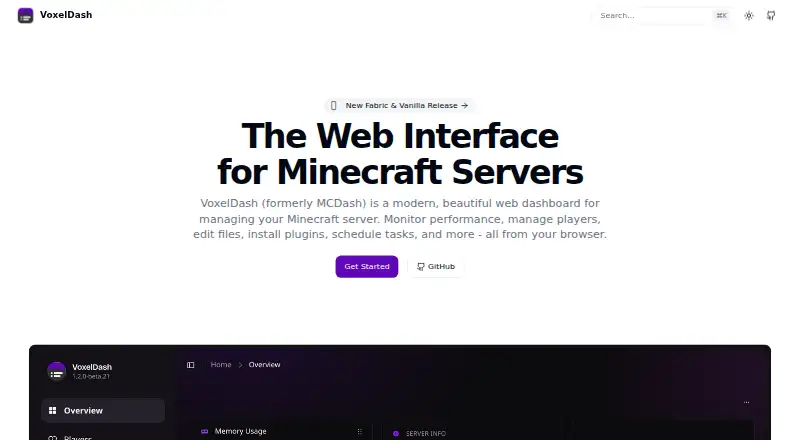 VoxelDash's website