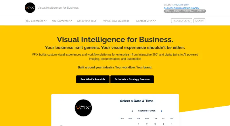 VPiX360's website