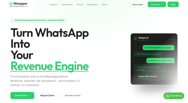 Waapper's website