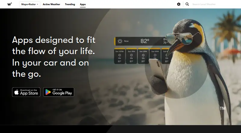 Weatherology's website