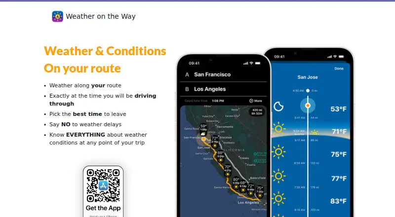 Weather on the Way's website