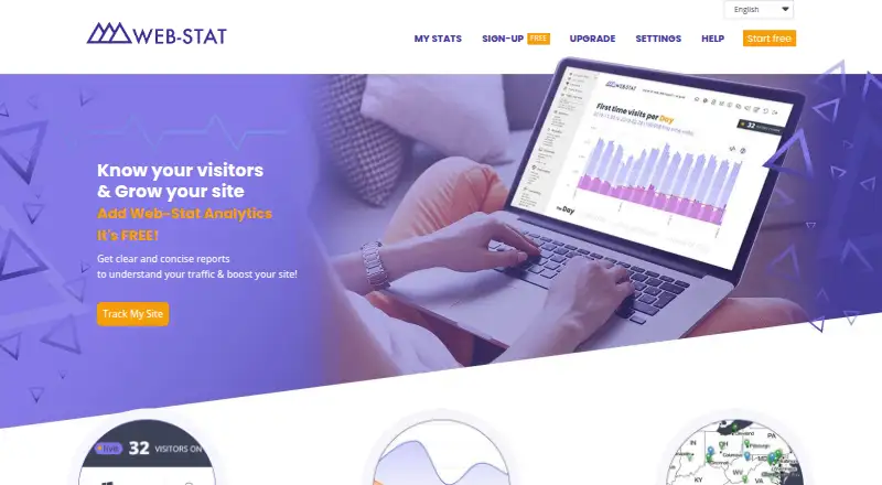 The Web-Stat homepage
