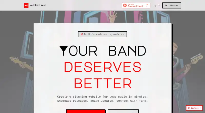 webkit.band's website