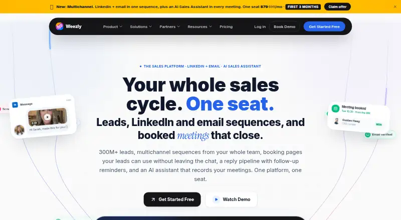 Weezly's website