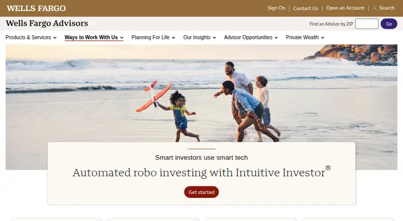 Wells Fargo Intuitive Investor's website