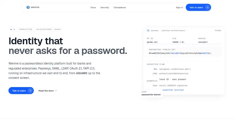 Wenme's website