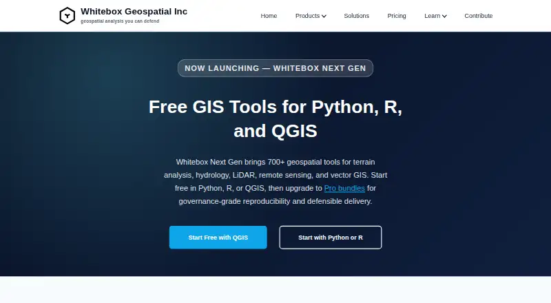 WhiteboxTools's website