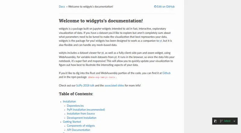 widgyts's website