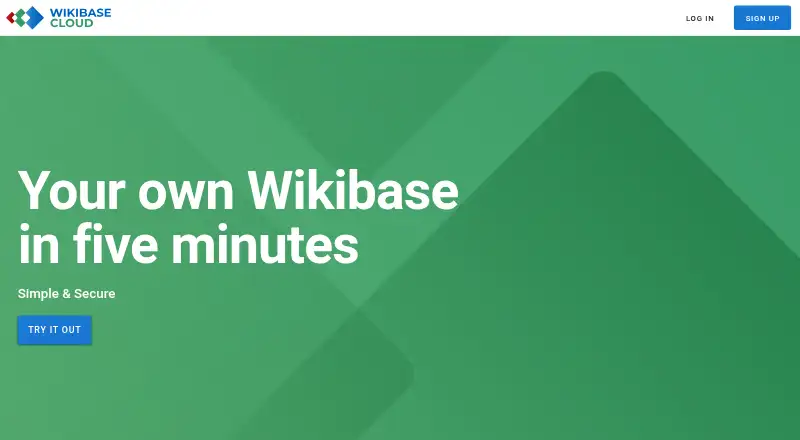 The Wikibase Cloud homepage