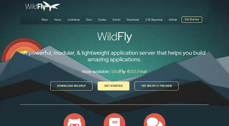 WildFly's website