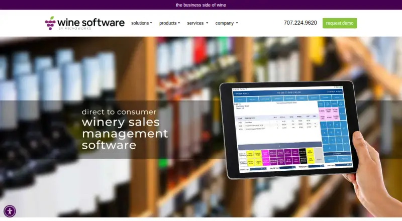 The Wine Software Suite homepage