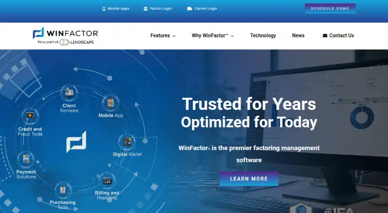 WinFactor's website