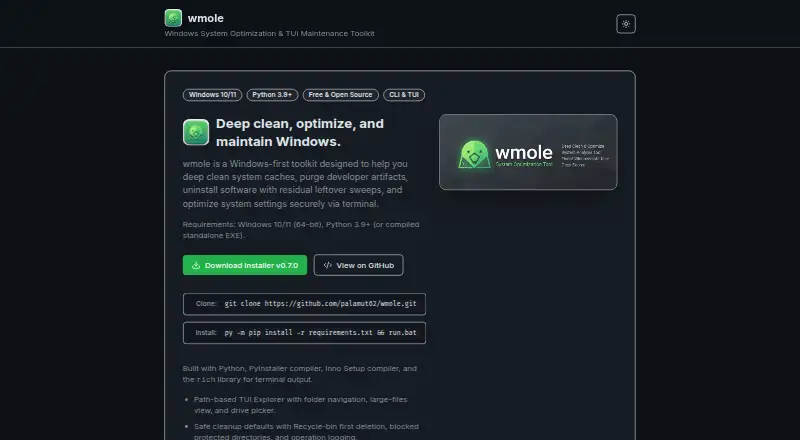 wmole's website
