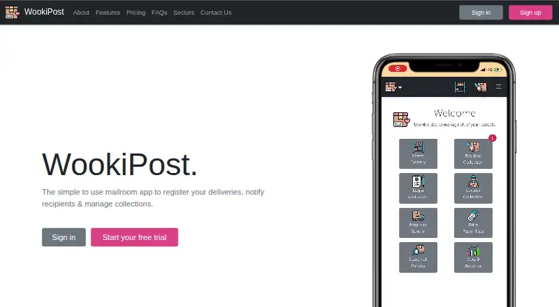 WookiPost's website