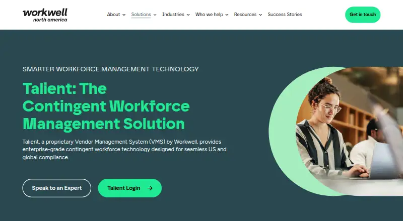 Talient's website