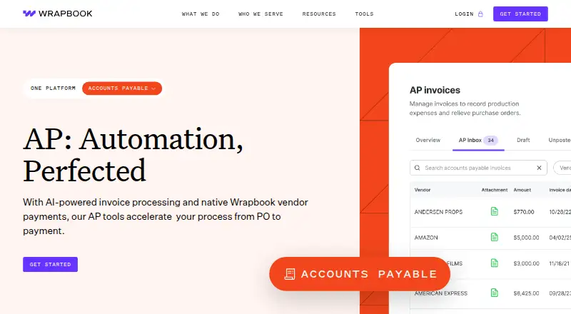 Wrapbook AP Invoice Approval Workflows's website
