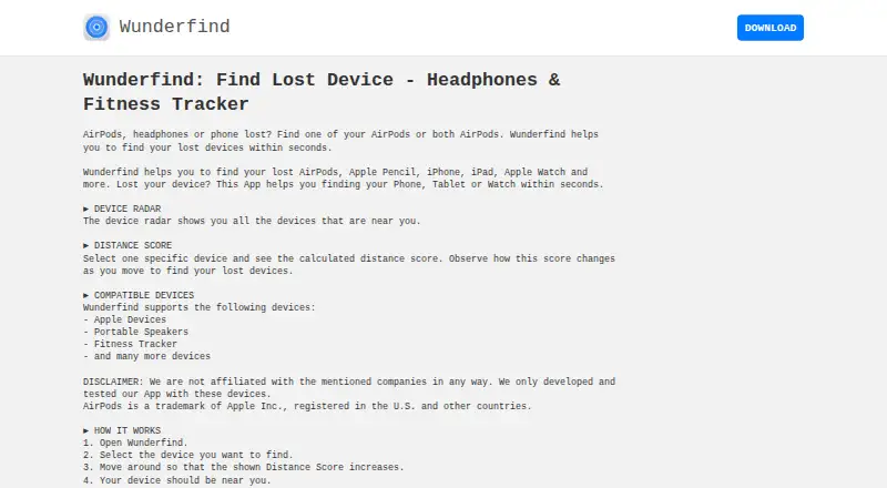 Wunderfind's website