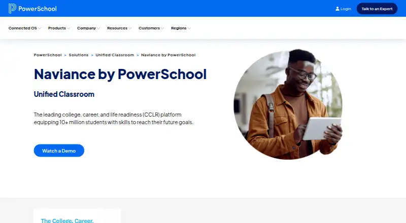 Naviance's website