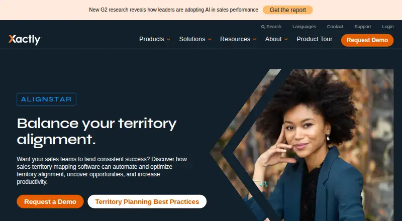 Xactly AlignStar's website