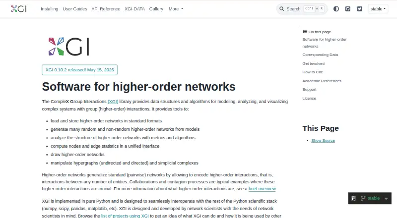 XGI's website