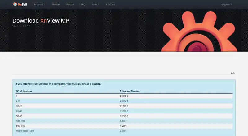 XnView MP's website