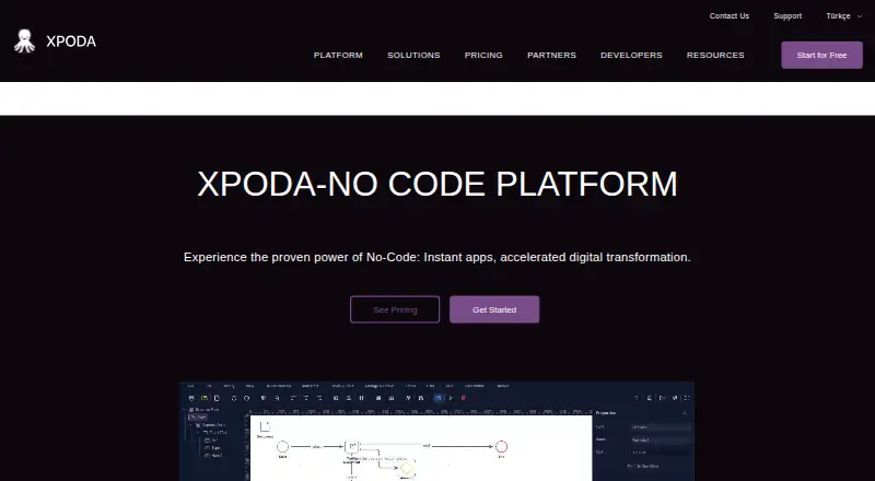 The Xpoda homepage