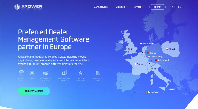Xpower DMS (XDMS)'s website