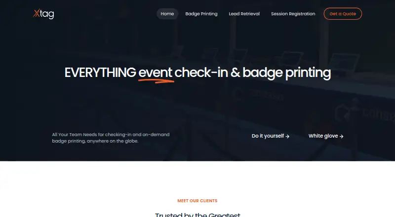 Xtag's website