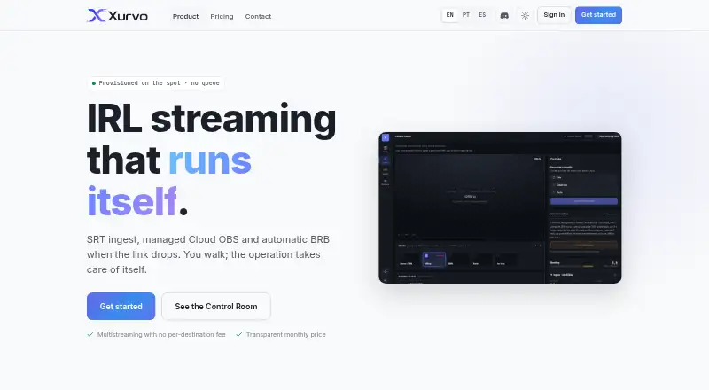 Xurvo's website