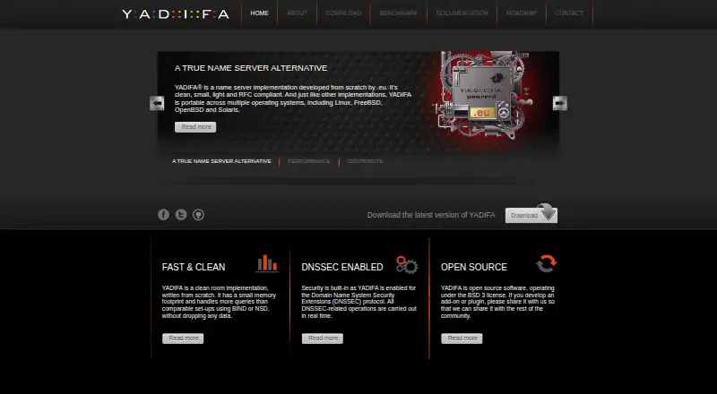 YADIFA's website