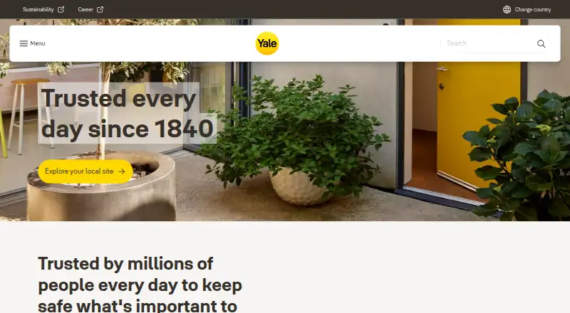 Yale View's website