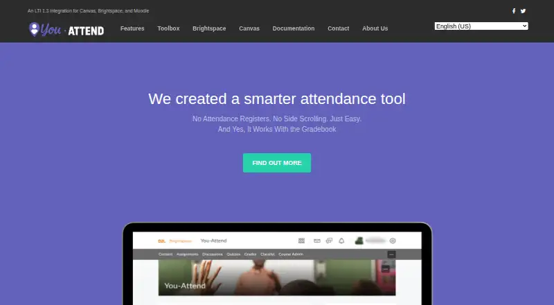 You-Attend's website
