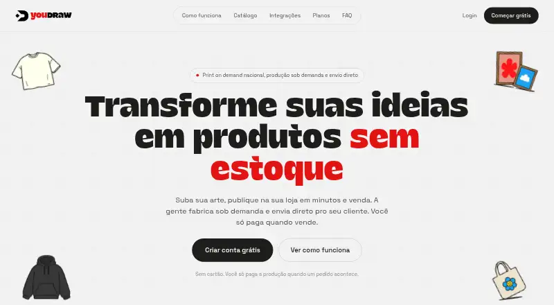 YouDraw's website