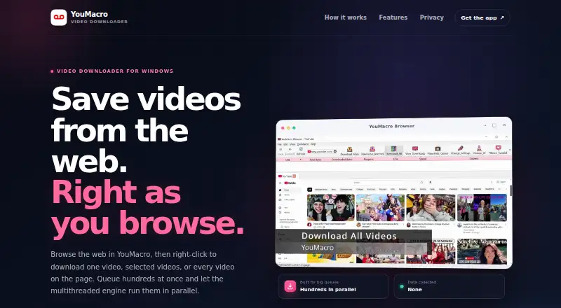 YouMacro's website