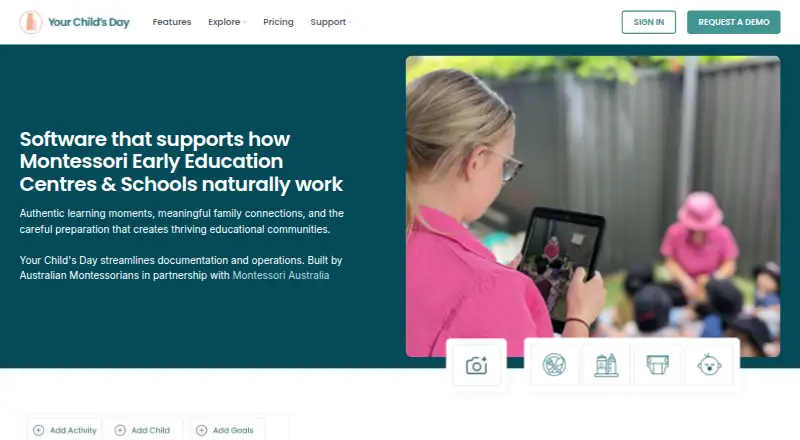 Your Child's Day's website