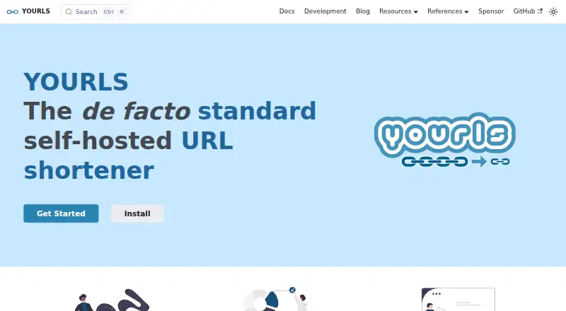 YOURLS's website