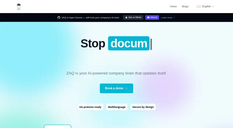 ZAQ's website