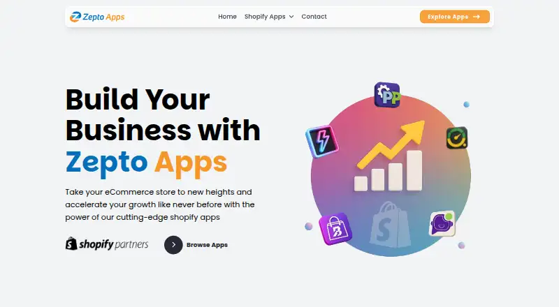 The Zepto Product Personalizer homepage
