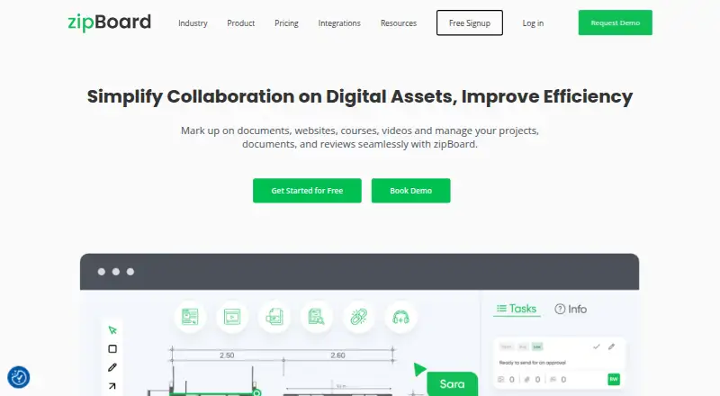 zipBoard's website